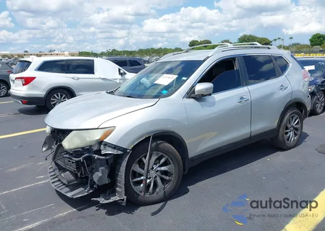 2015 Nissan Rogue Sl z USA, uszkodzony, nr VIN 5N1AT2MT9FC794155